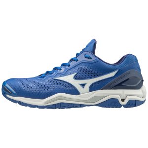 Mizuno Wave Stealth V Erkek Hentbol Ayakkabısı Mavi (Tr.SPI)